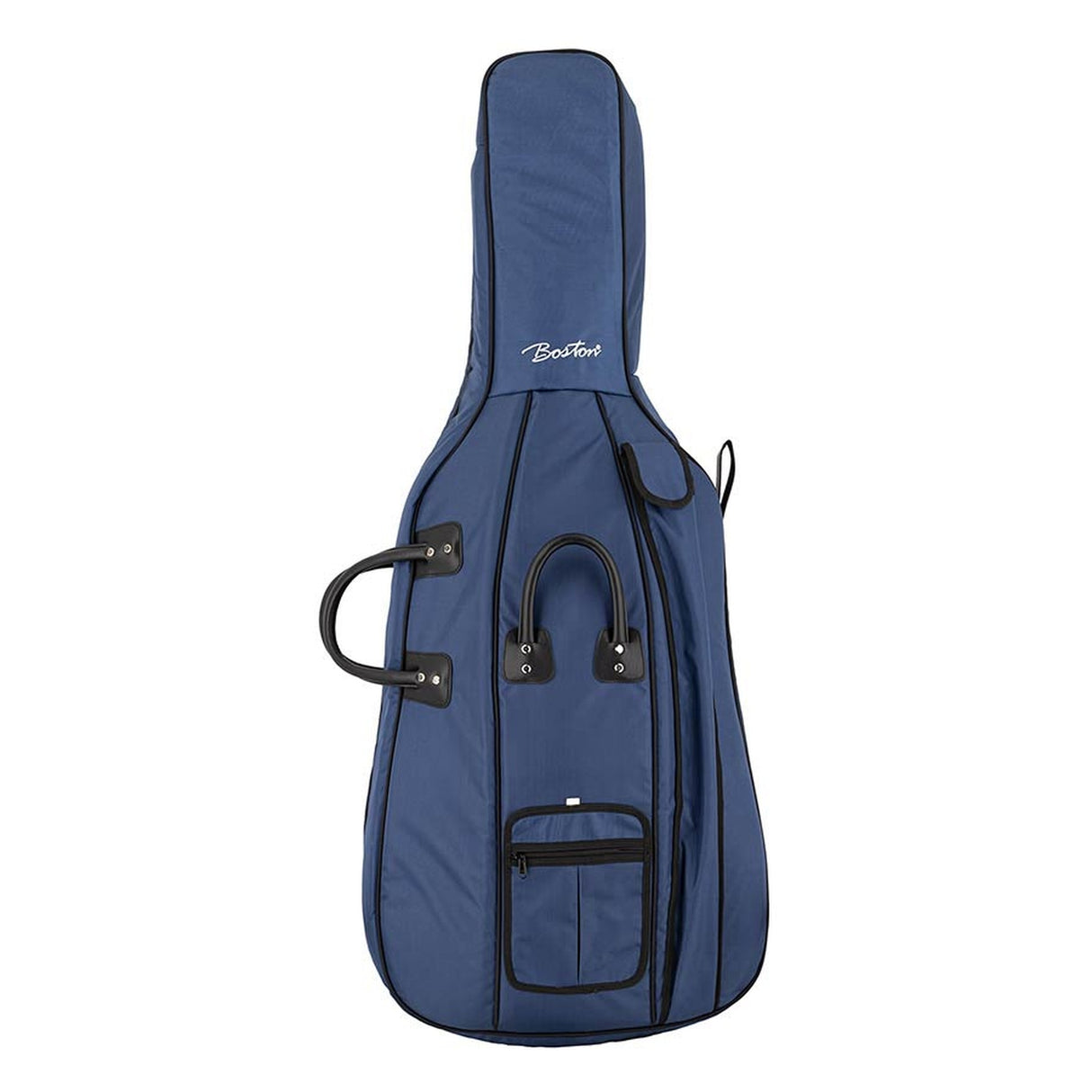 Boston CT-334 cello bag 3/4, blue, 23mm padded, resistant nylon cover, 2 straps, various pockets