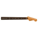 Fender 990493920 satin roasted maple Stratocaster neck, 22 jumbo frets, 12" radius, rosewood, flat oval shape