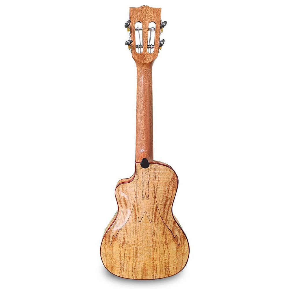 Korala UKCT-830-CE Arched Back Thin Concert ukulele Semi akoestisch