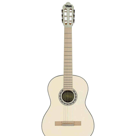 Valencia VC354HVR Klassieke Gitaar 4/4 – Sitka Spar & Mahonie, Ivoor, Inclusief Tas, Standaard en Stemapparaat