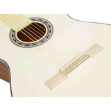 Valencia VC354HVR Klassieke Gitaar 4/4 – Sitka Spar & Mahonie, Ivoor, Inclusief Tas, Standaard en Stemapparaat