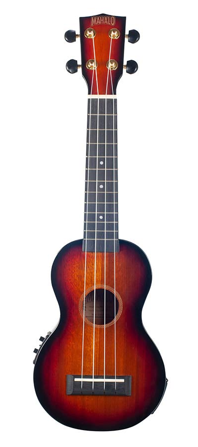 Mahalo MJ1VT3TS Java Series Sopraan Ukulele 3-Tone Sunburst