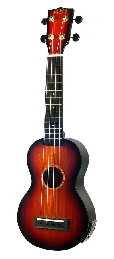 Mahalo MJ1VT3TS Java Series Sopraan Ukulele 3-Tone Sunburst