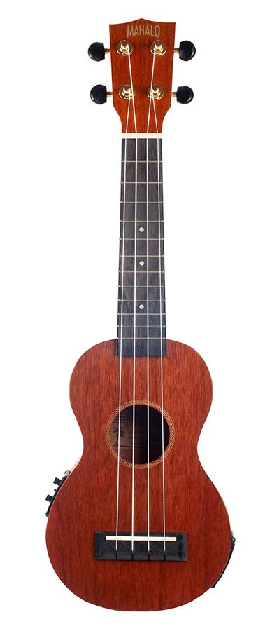 Mahalo MJ1VTTBR Java Series Sopraan Ukulele Transparant Bruin