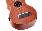 Mahalo MJ1VTTBR Java Series Sopraan Ukulele Transparant Bruin