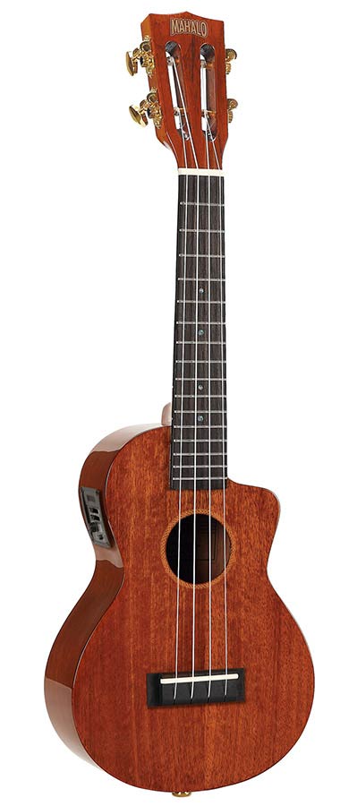 Mahalo MJ2CEVNA Java Series Concert Ukulele Vintage Naturel Cutaway