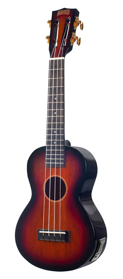 Mahalo MJ2VT3TS Java Series Concert Ukulele 3-Tone Sunburst
