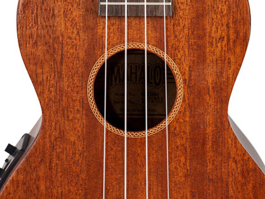 Mahalo MJ2VTTBR Java Series Concert Ukulele Transparant Bruin
