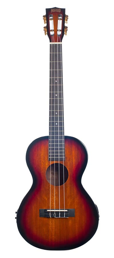 Mahalo MJ4VT3TS Java Series Bariton Ukulele 3-Tone Sunburst