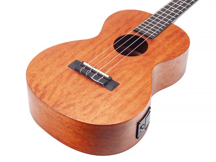 Mahalo MJ4VTTBR Java Series Bariton Ukulele Transparant Bruin