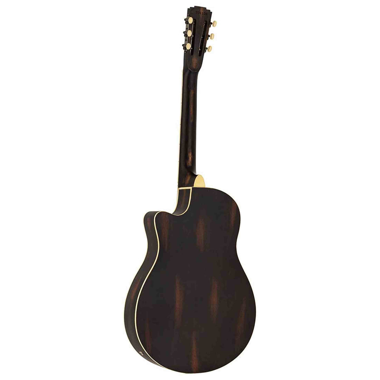 Royall CH12SC/BRS Chess Cutaway SC Tricone Resonator 12-Fret – Okoumé, Brown Satin, Lipstick PU, Softcase
