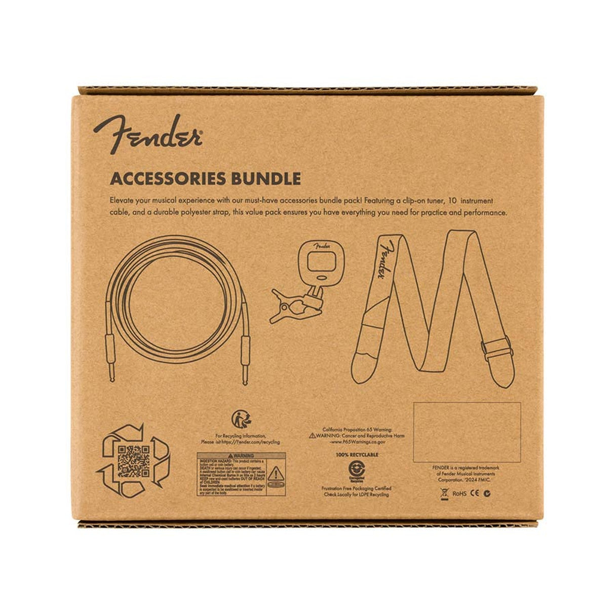 Fender accessoires bundel pack