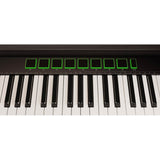 NUX NTK-61 midi keyboard met 61 aanslaggevoelige toetsen, drumpads, faders