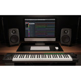 NUX NTK-61 midi keyboard met 61 aanslaggevoelige toetsen, drumpads, faders