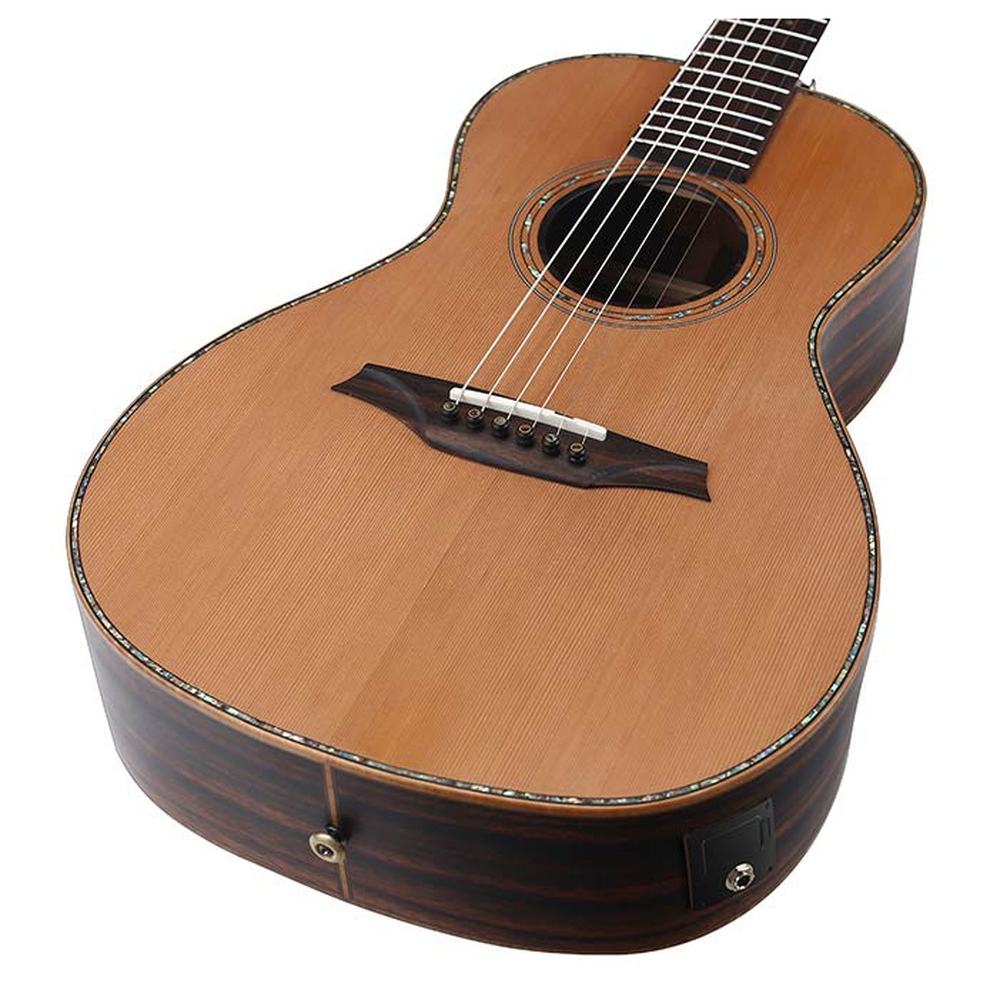 Bromo BAR6E Rocky Mountain Series parlor akoestische western gitaar Semi Akoestisch