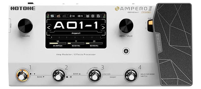 HoTone MP-350 Ampero Series amp modeler en effect processor AMPERO II