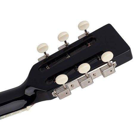 Richwood HSP-55-BK Heritage Series parlor akoestische westerngitaar zwart