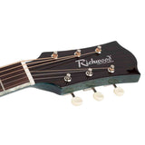 Richwood HSJ-55-LB Jumbo Jumbo Massief Bovenblad Akoestische Gitaar Light Blue Hoogglans