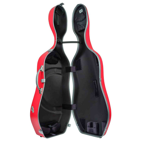 BAM GRAF1005XLR Graffiti Hightech cellokoffer 4/4 raspberry red 4 kg