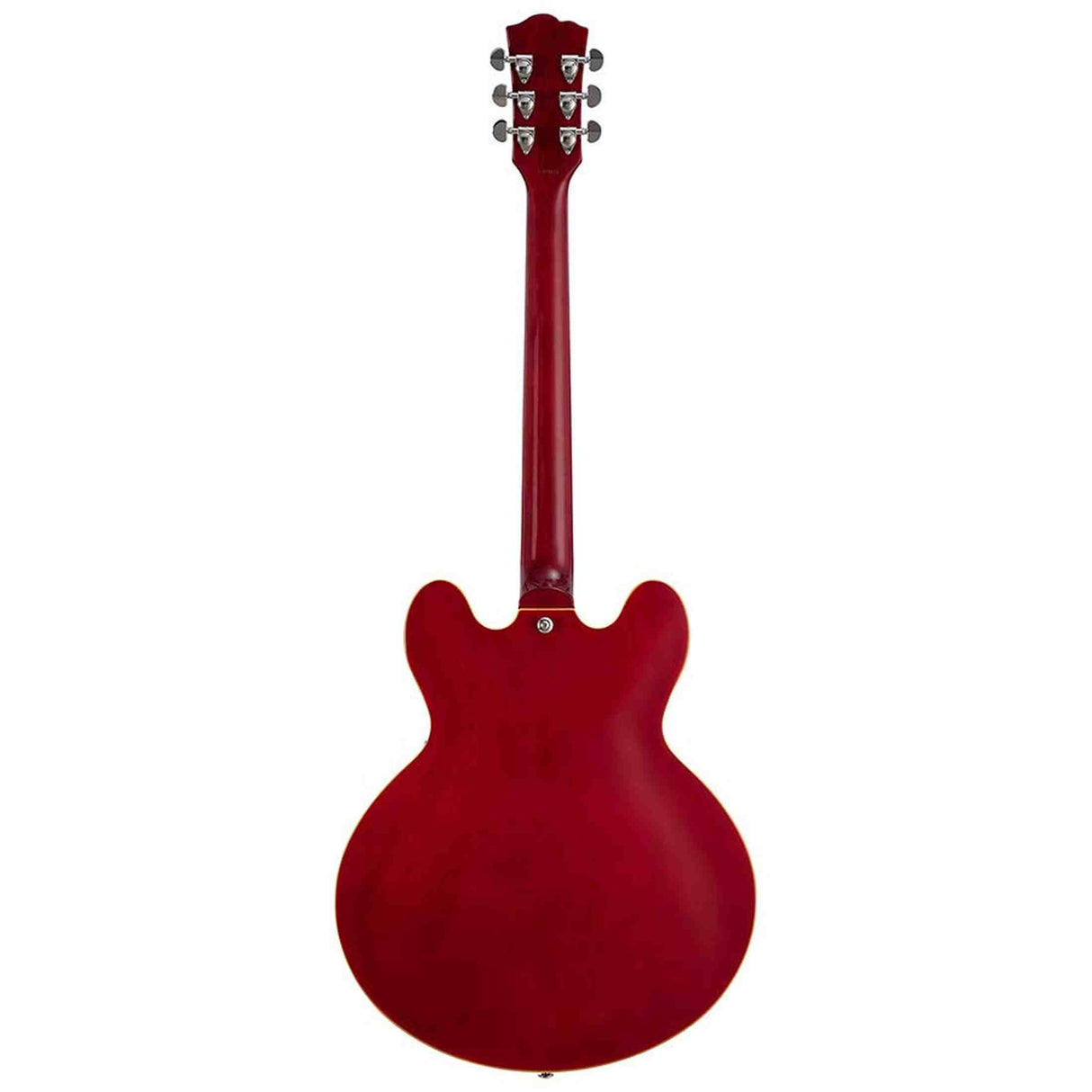 SX SEL6/TRD archtop gitaar – 2 humbuckers, esdoorn body, Transparent Red + gigbag