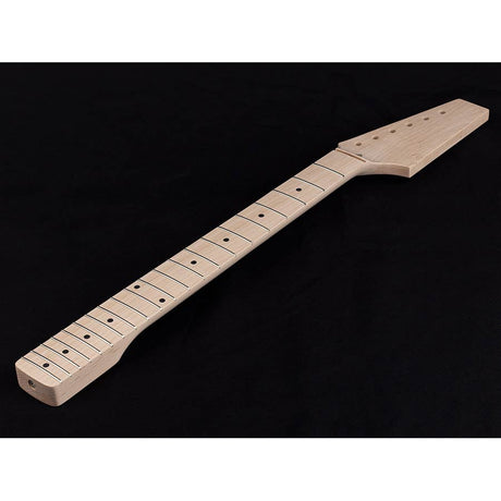 Boston ESN21M-C contemporary neck, made in EU, ST style, all maple, half paddle, 9,5" radius, 6105 fretwire