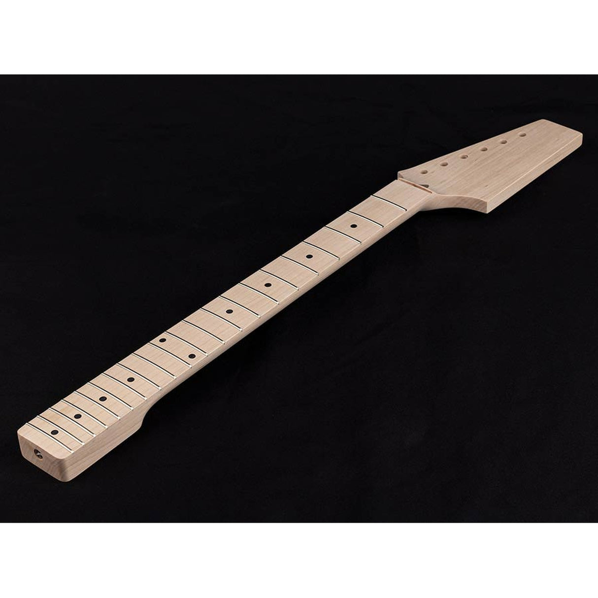 Boston ETN21M-C contemporary neck, made in EU, TE style, all maple, half paddle, 9,5" radius, 6105 fretwire