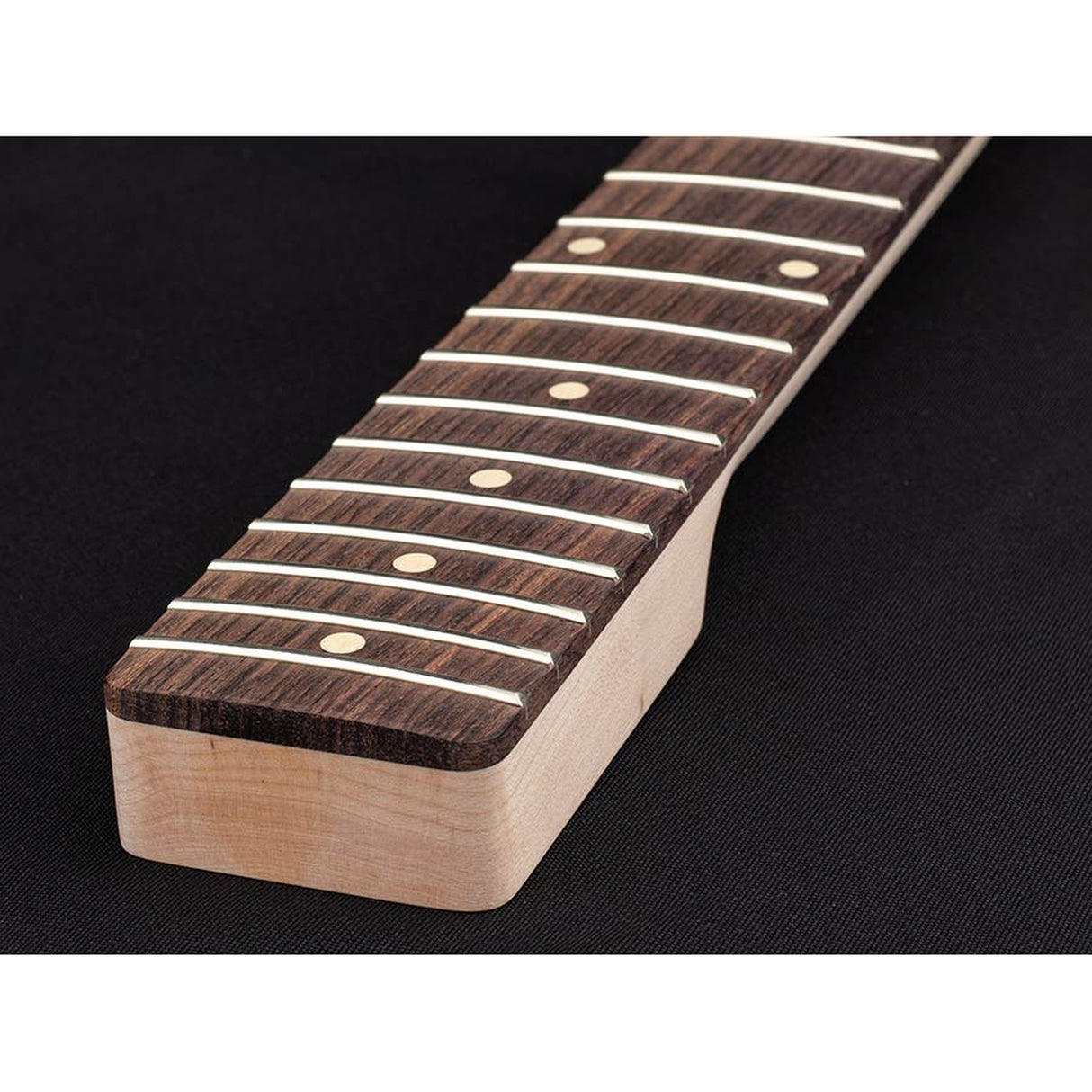 Boston ETN21R-CHA contemporary neck, made in EU, TE style, headstock adjustment, maple/rosewood, half paddle, 9,5"