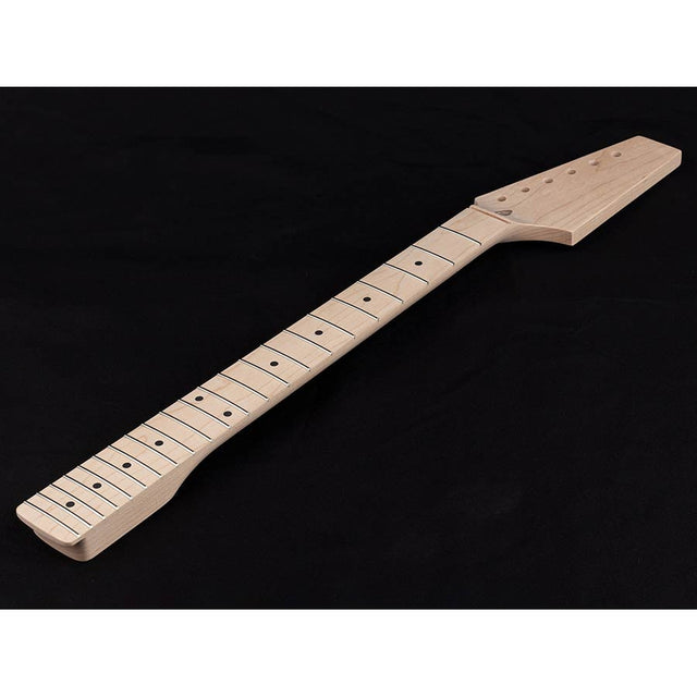 Boston ESN22M-MHA modern neck, made in EU, ST style, 22 frets, all maple, half paddle, 9,5" radius, 6150 fretwire