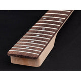 Boston ETN22R-MHA modern neck, made in EU, ST style, 22 frets, maple/rosewood, half paddle, 9,5", 6150 fretwire