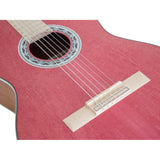 Valencia VC354PK Klassieke gitaar 4/4, sitka spar & mahonie, roze