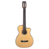 Valencia VA434CE nylon snarige auditorium gitaar, sitka spar & nato, preamp en cutaway, satin finish