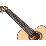 Valencia VC704CE klassieke gitaar 4/4, solid sitka & mahonie, preamp en cutaway, satin finish