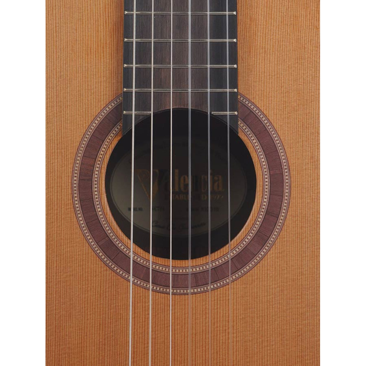 Valencia VC714 klassieke gitaar 4/4, solid red cedar top, mahonie zij- en achterblad, satin finish