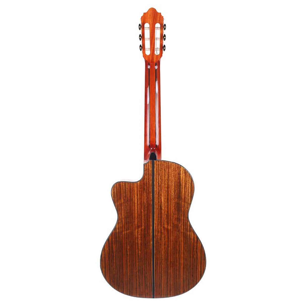 Valencia VC774TCE Slim body klassieke gitaar 4/4, massief rood ceder & mahonie, Fishman voorversterker en cutaway, naturel