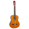 Valencia VC104L klassieke gitaar, linkshandig, linden body, esdoorn fb, hoogglans finish