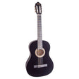 Valencia VC104BK klassieke gitaar, linden body, esdoorn fb, hoogglans finish, zwart