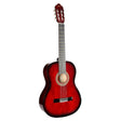 Valencia VC104RDS klassieke gitaar, linden body, esdoorn fb, hoogglans finish, sunburst rood