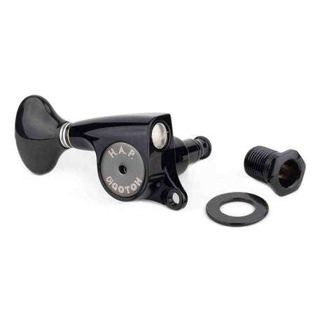 Gotoh GTH14598 SGS510 stemmechanieken met HAP and S5 knoppen, 6R, zwart