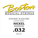 Boston BEN-032 032 snaar, nickel roundwound