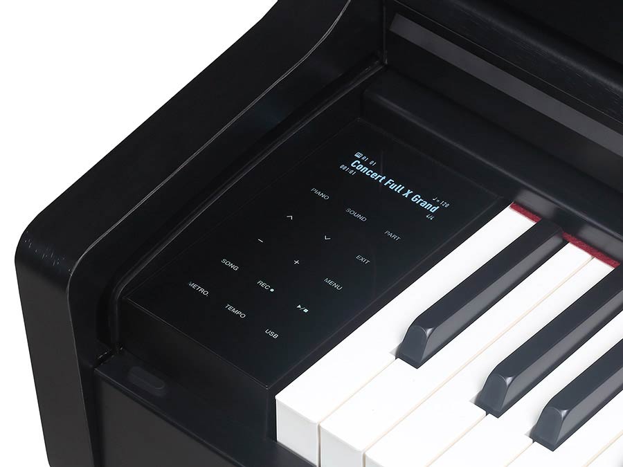 Medeli UP405E/BK Forte Series Digitale Piano met Kruk
