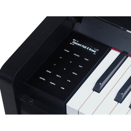 Medeli UP605/BK Digitale upright piano satijn zwart