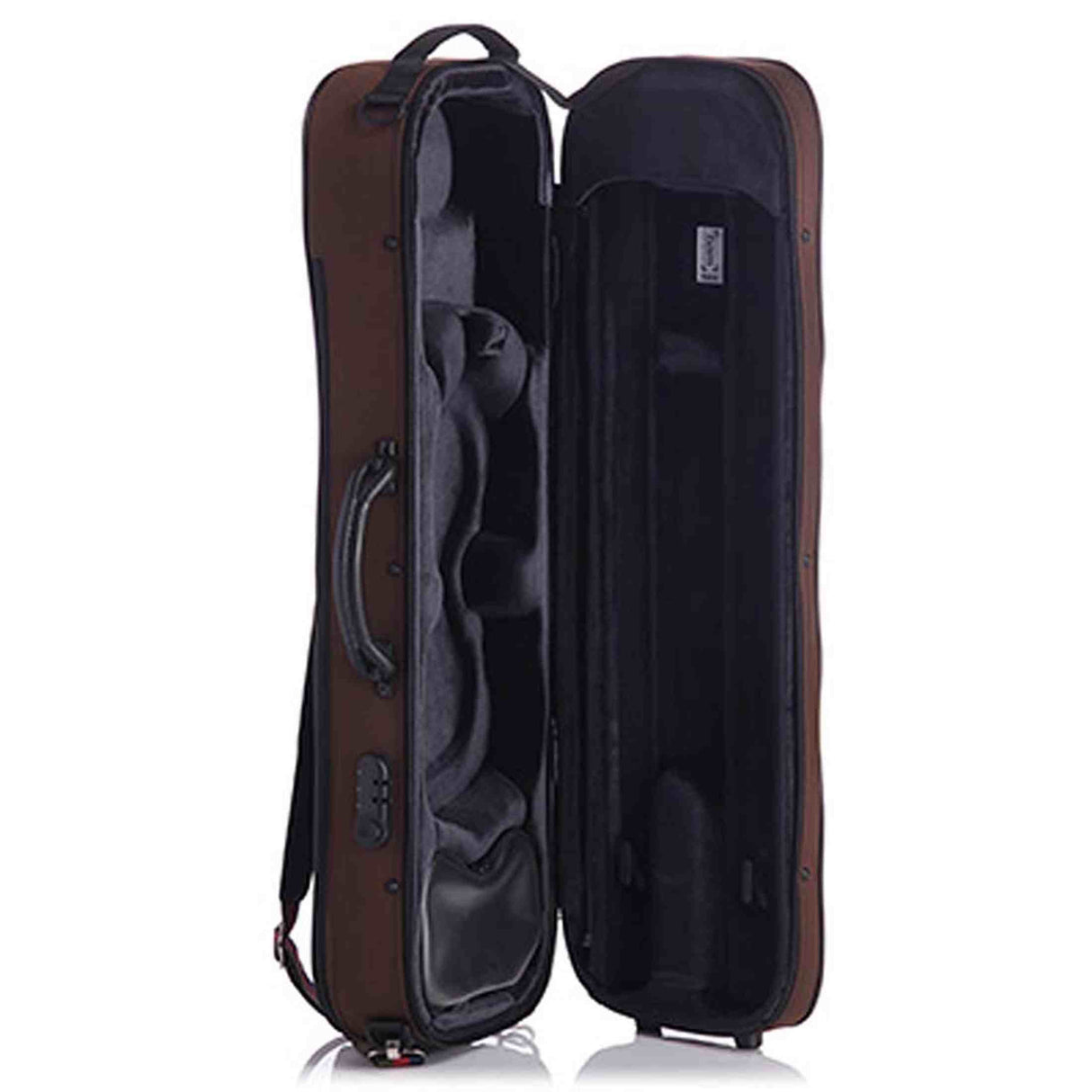 BAM SG5140SC St. Germain altvioolkoffer oblong 40 cm chocolate