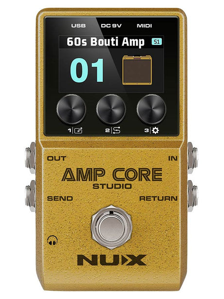 NUX NCA-1 amp modeler effect pedaal Aemp Core Studio