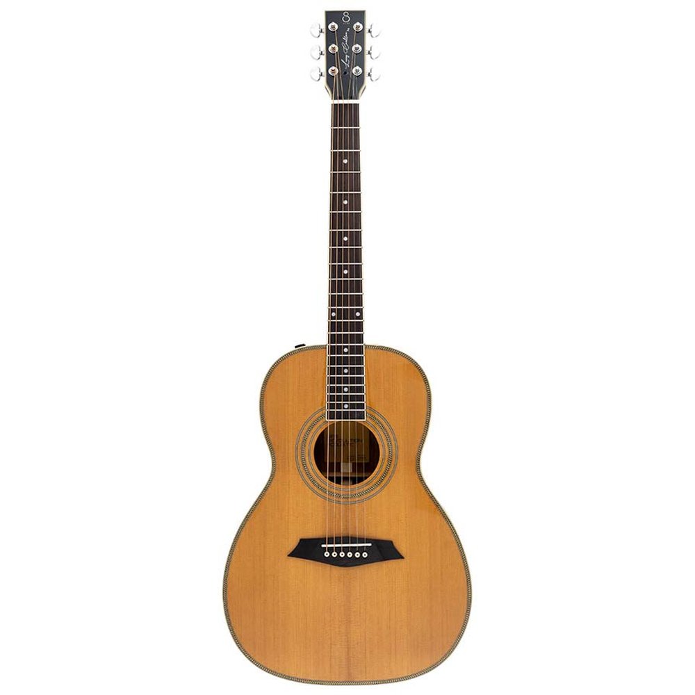 Sire Guitars A4PSNT A4 series Larry Carlton Semi akoestische gitaar Parlor naturel