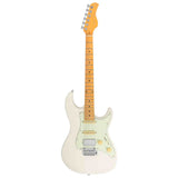 Sire S5 HSS/OW Larry Carlton elektrische gitaar – S-Style, alder body, Olympic White, HSS-configuratie
