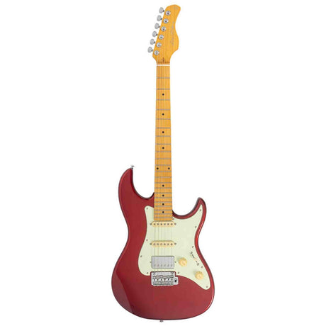 Sire S5 HSS/CAR Larry Carlton elektrische gitaar – S-Style, alder body, Candy Apple Red, HSS-configuratie