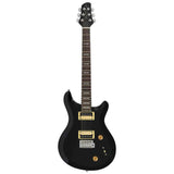 Sire Q3/BK Larry Carlton elektrische gitaar – Q-Style, mahonie body, Black, HH-configuratie, coil-split, 22 frets