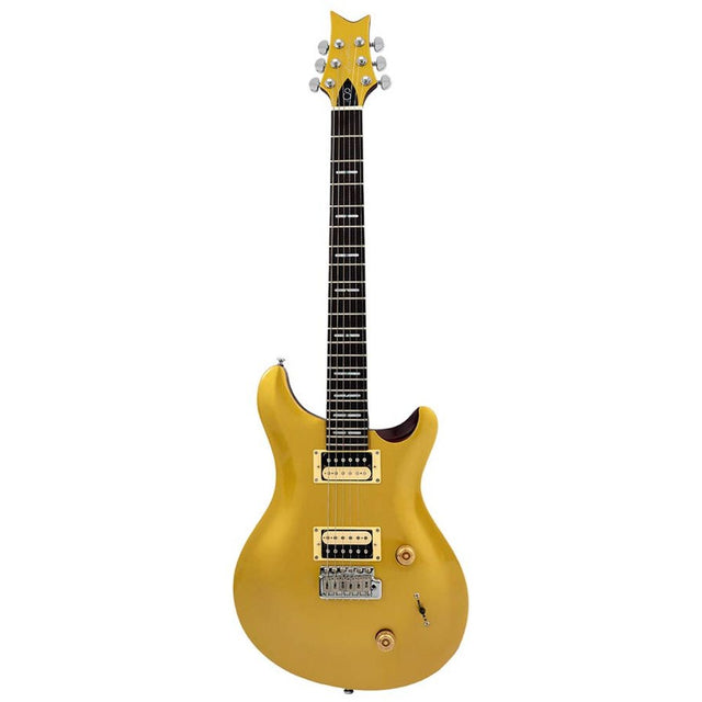 Sire Guitars Q7/MGO Series Larry Carlton mahonie elektrische gitaar metallic goud