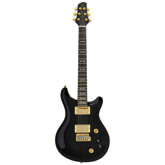 Sire Q7/BK Larry Carlton elektrische gitaar – mahonie + maple top, HH-configuratie, Black
