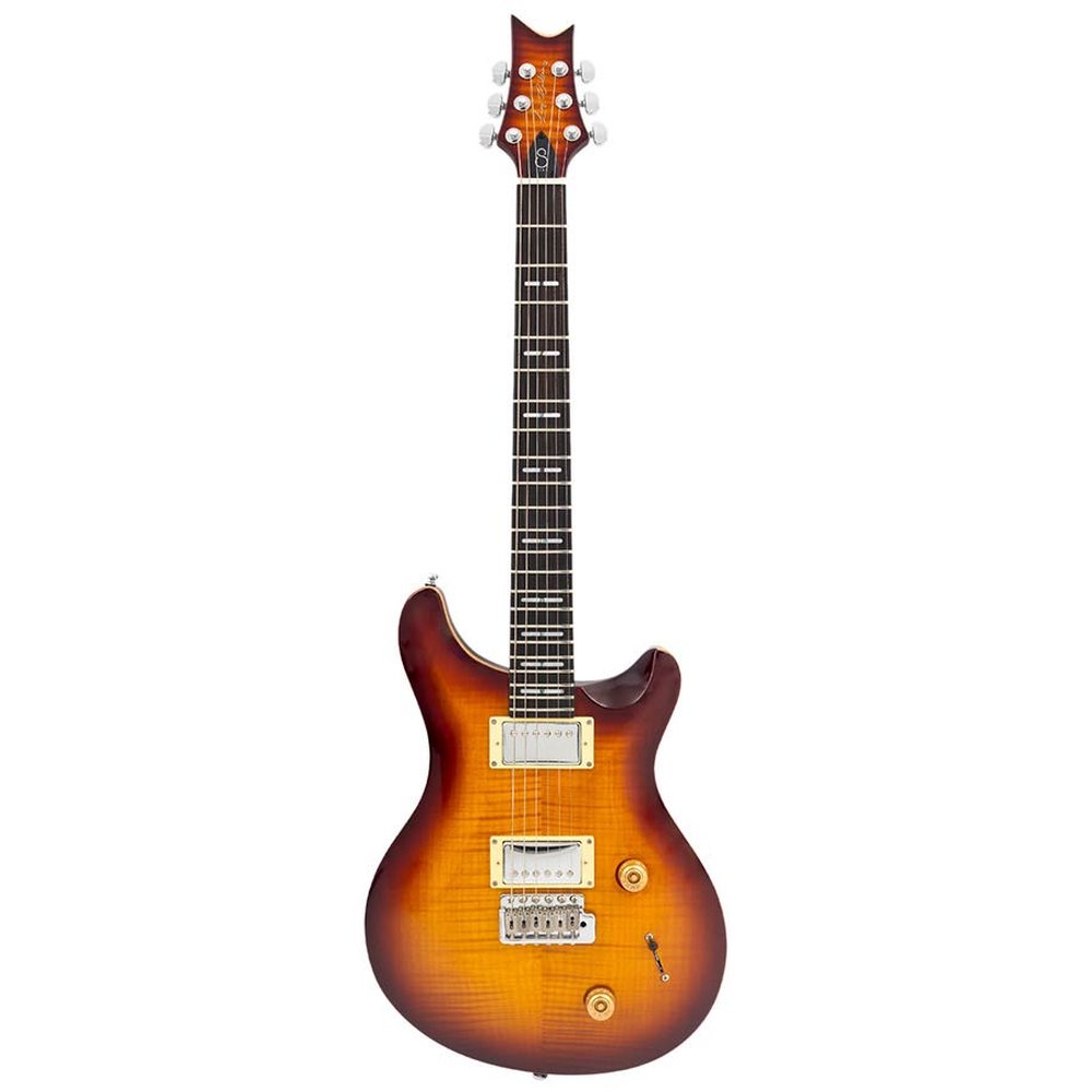 Sire Guitars Q7/TS Series Larry Carlton mahonie elektrische gitaar tobacco sunburst